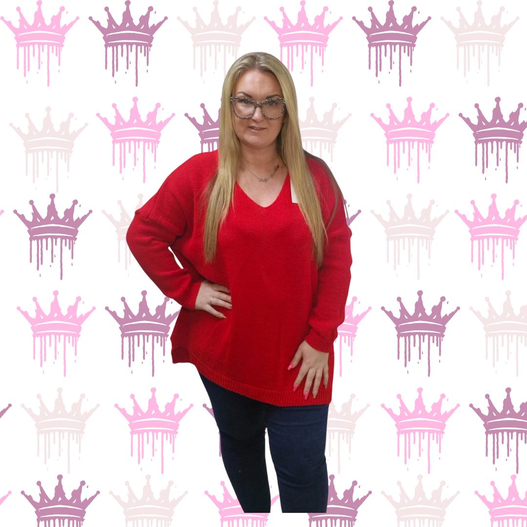 QTL - Oversized Knitted Jumper (One Size UK 12-24)