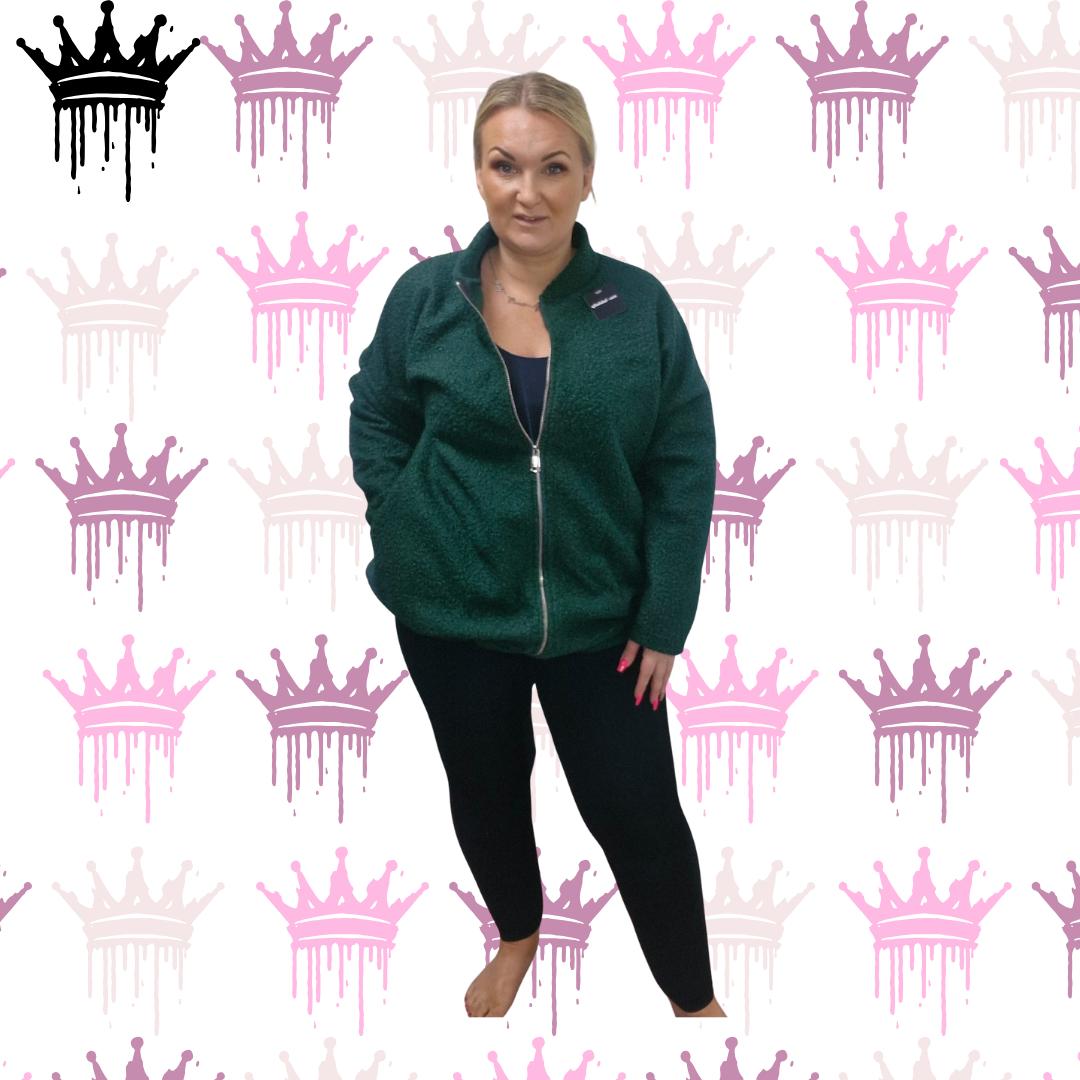 QTL - Teddy Bomber Jacket (Sized 14-18 & 20-24)