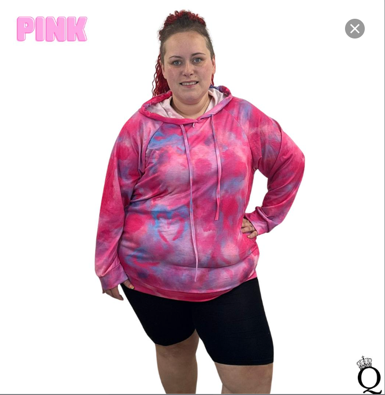 Love Heart Hoodie (One Size 16-24)