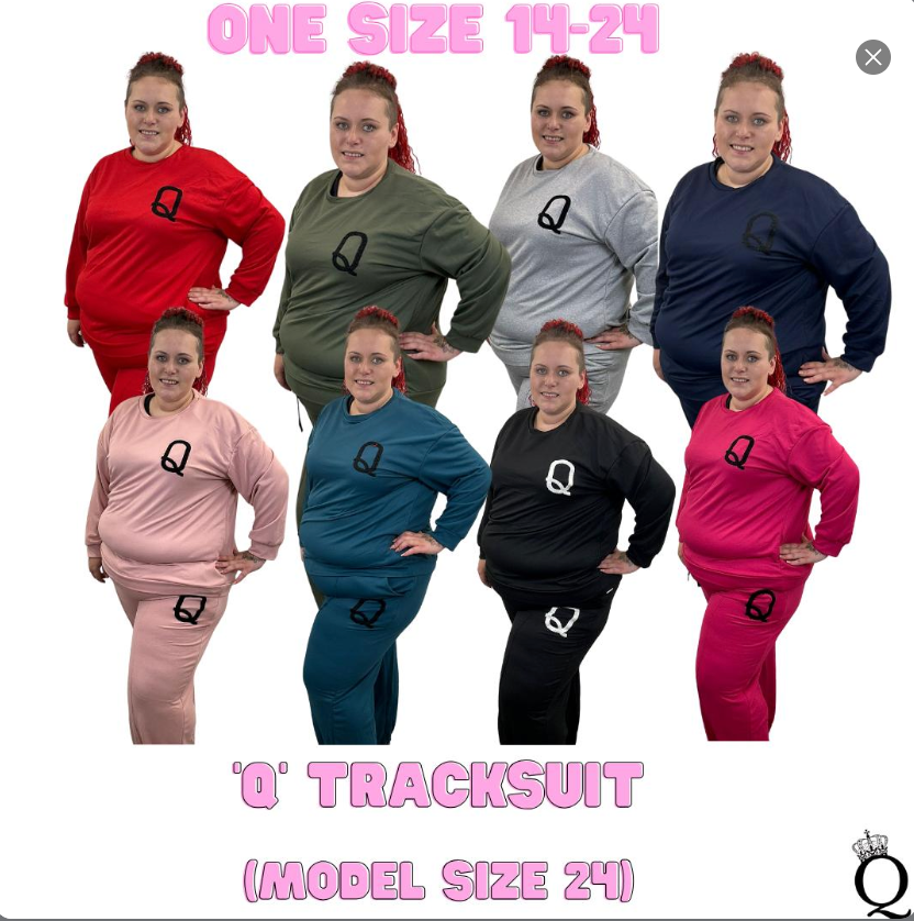 'Q' Tracksuit (One Size 14-24)