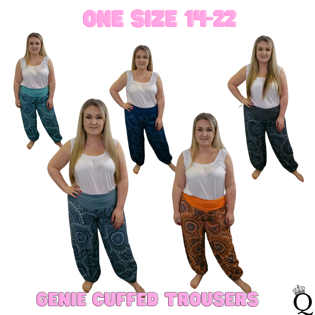 Genie Cuffed Trousers (One Size 14-26)