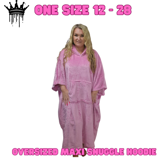 QTL - Oversized Maxi Snuggle Hoodies (One Size UK 12-28)