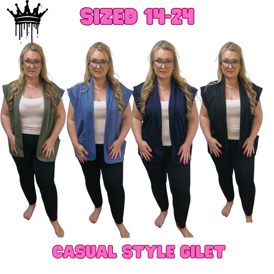 QTL - Casual Style Gilet (One Size 14-24)