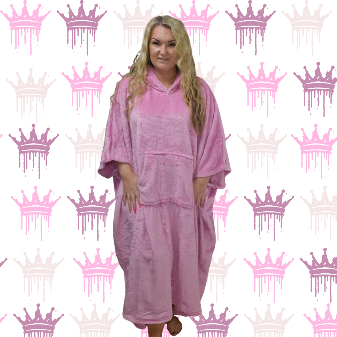 QTL - Oversized Maxi Snuggle Hoodies (One Size UK 12-28)