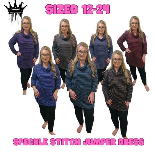 QTL - Speckle Stitch Jumper Dress (One Size 12-24)