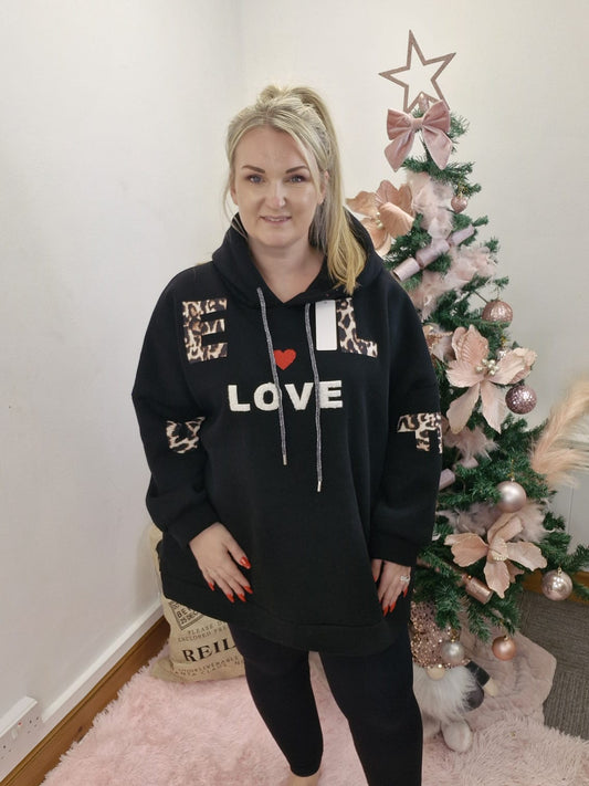 QTL - Self Love Hoodie (One Size 16-24) Lined, Winter - Thick material - Super Soft