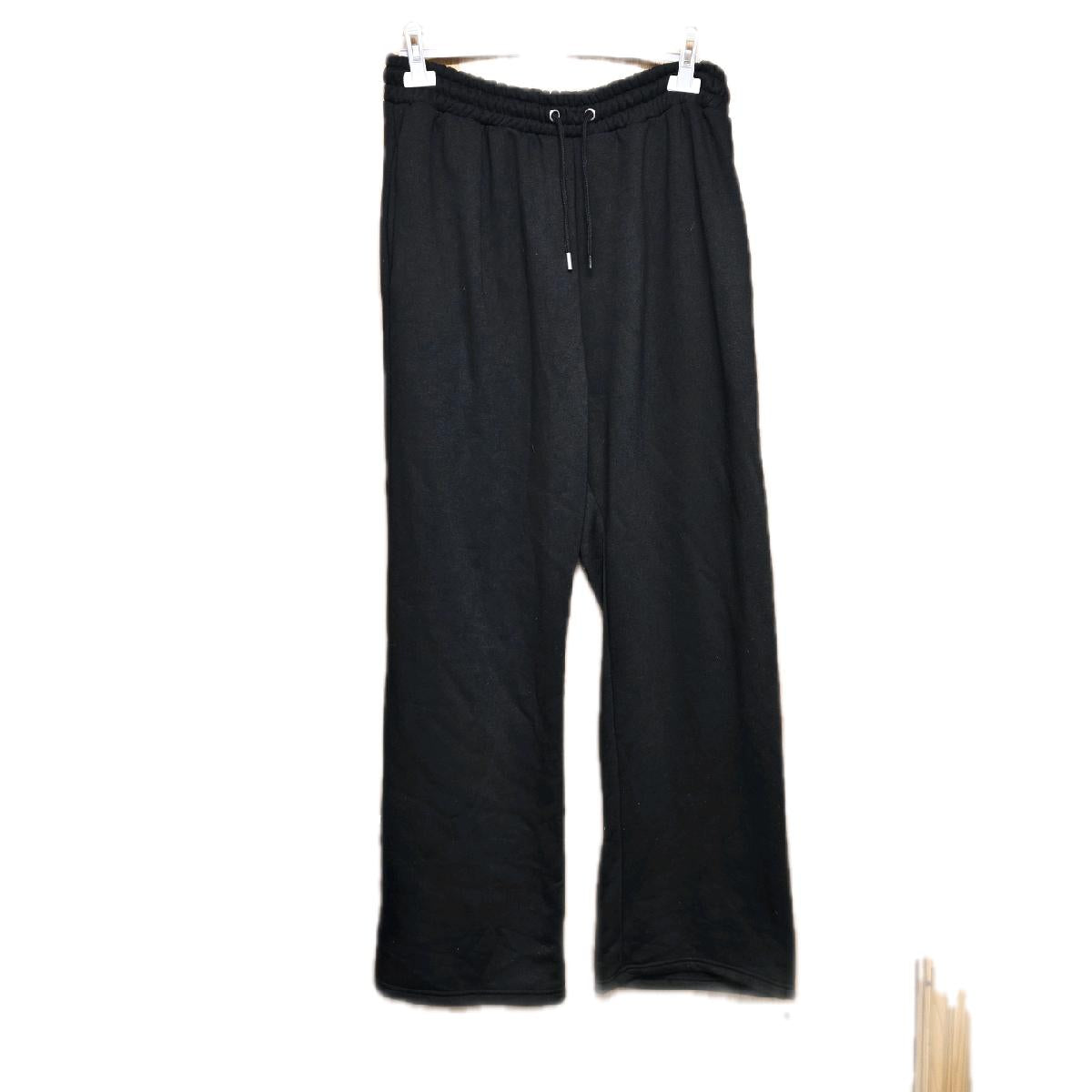 Wide Leg Cotton Flared Joggers (Sized 16-28)