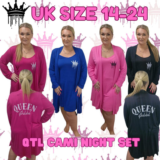 QTL - Cami Night Set (Size 14-18 & 20-24)